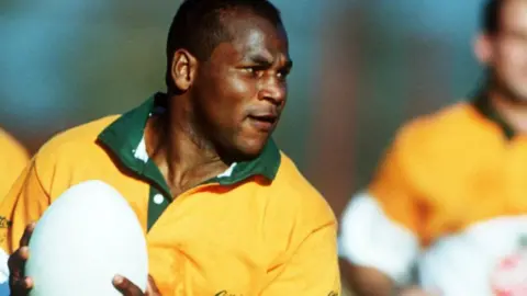 Getty Images Chester Williams during a training session in 1994