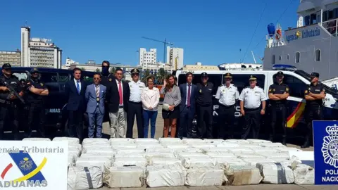 Policia Nacional Cocaine
