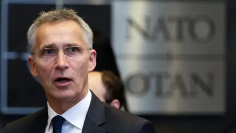 AFP/Getty Nato Secretary General Jens Stoltenberg