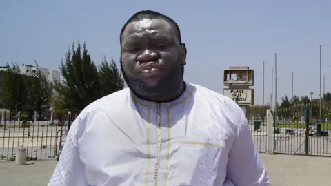 Myriam Francois/BBC El Hadji Elias Ndoye