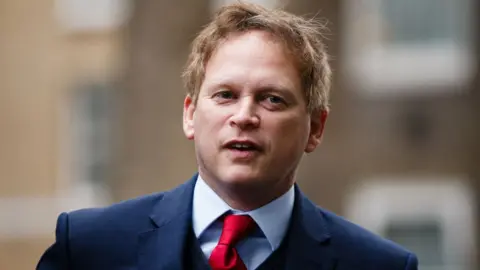 Getty Images Transport Secretary Grant Shapps