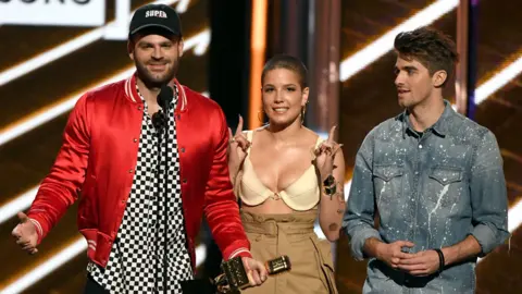 Getty Images Halsey and Chainsmokers