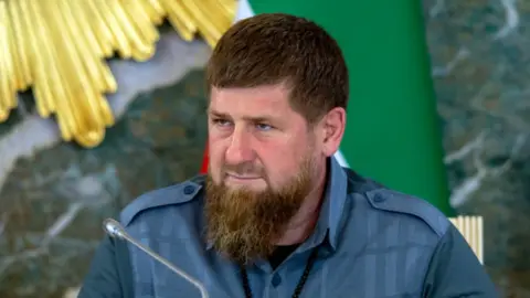 Getty Images Authoritarian Chechen leader Ramzan Kadyrov is accused by human rights groups of torturing critics