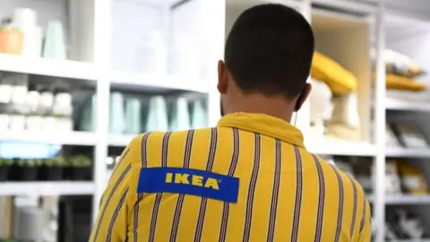 Getty Images Ikea worker