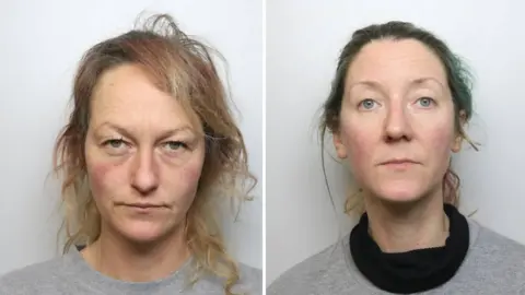 Dyfed Powys Police Morwenna Grey mugshot, Ruth hogg mug shot