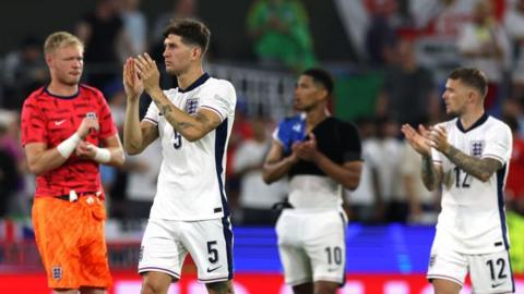 England following draw with Slovenia
