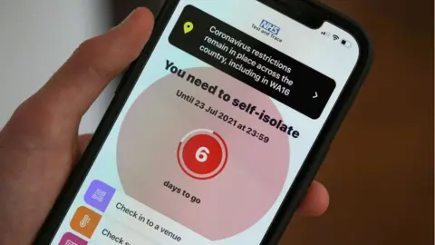 Getty Images NHS Covid app