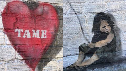 Suspected Banksy Art Appears In Birmingham - BBC News