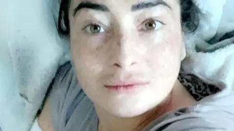 Jade Billingham Jade Billingham in hospital