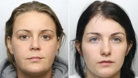 West Yorkshire Police Savannah Brockhill and Frankie Smith