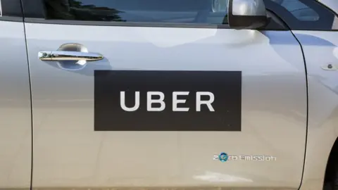 PA Media Uber vehicle