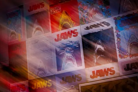 Jaws promo images at the 50th anniversary celebration