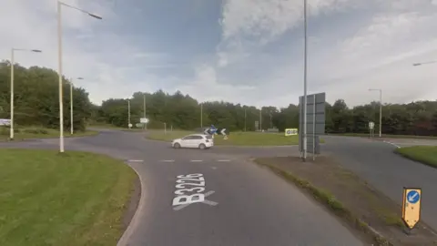 Google Aller Cross roundabout