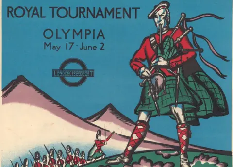 London Transport Museum/Anna Katrina Zinkeisen Royal Tournament poster