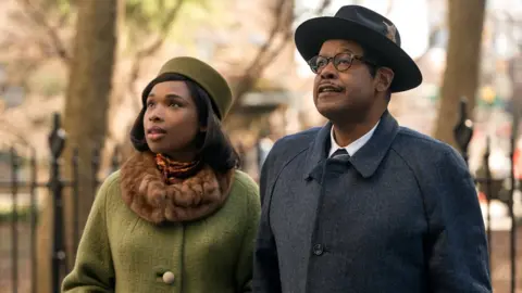 Quantrell D. Colbert Jennifer Hudson and Forest Whitaker in Respect
