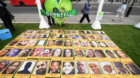 Getty Images Pictures of victims of the Grenfell Tower fire