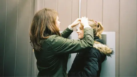 Samantha Jagger Carol and Flo, Mackie Mayor