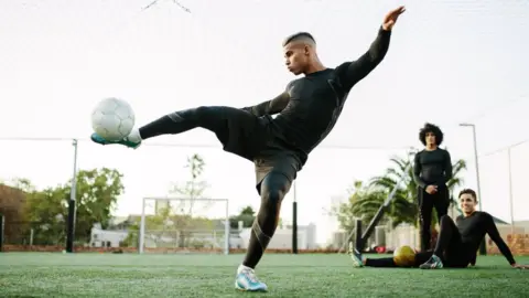 Getty Images Young footballer