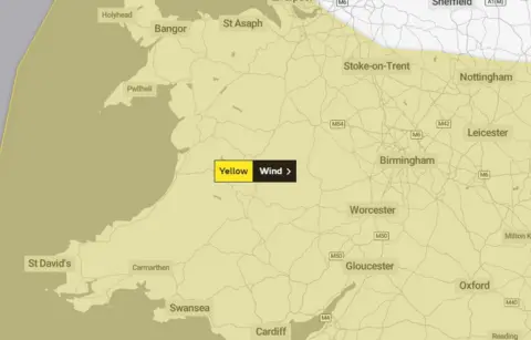 Met Office Weather map