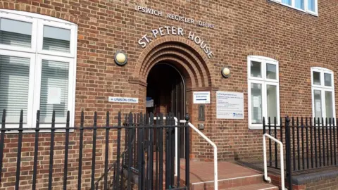 Jason Noble/LDRS Ipswich Register Office