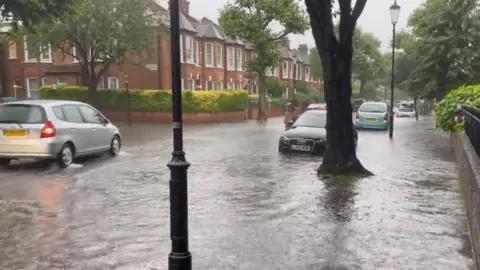 Jim Kennedy Flooding in North Kensington