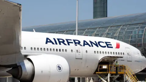 AFP An Air France Boeing 777 at Charles de Gaulle Airport - June 2019