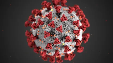 Getty Images coronavirus molecule