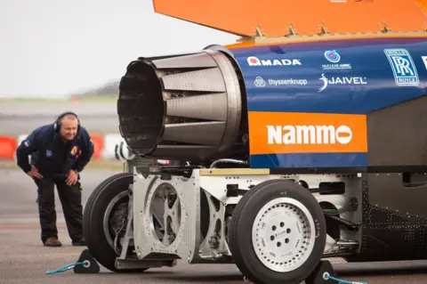 BLOODHOUND SSC Jet nozzle