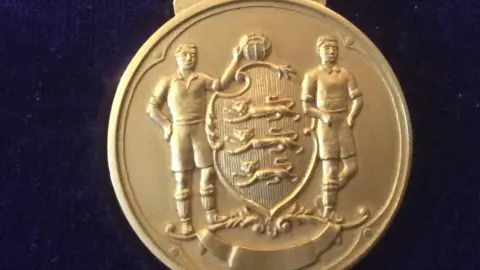 Margaret Lambert FA Cup medal