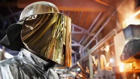 Getty Images Steel worker