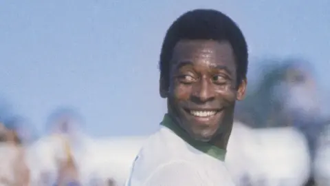 Legendary Brazil forward Pele