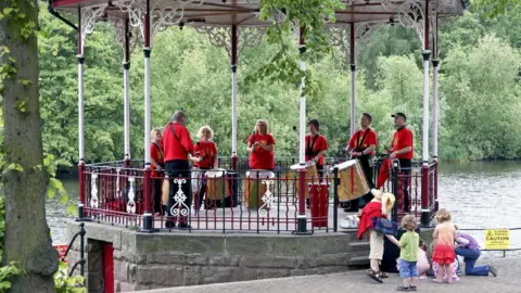 Getty Images Chester bandstand