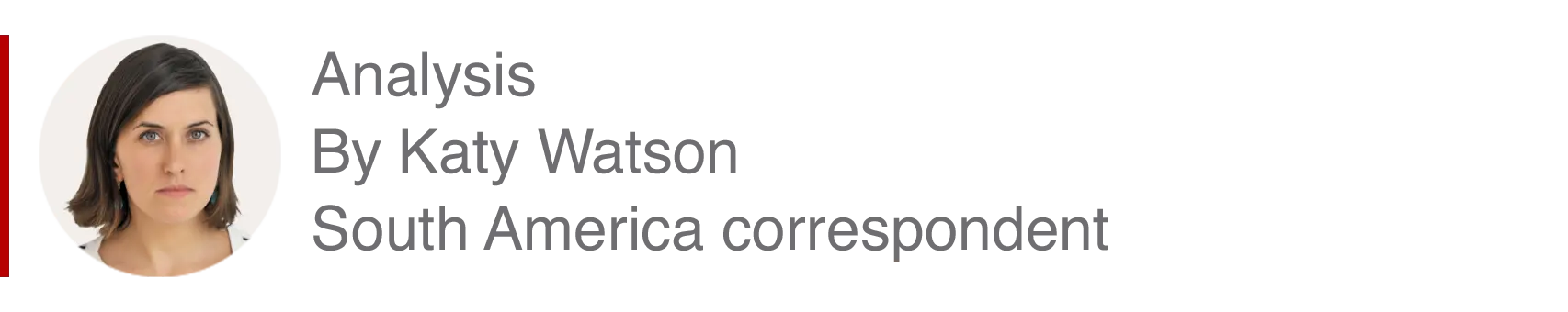 Analysis box by Katy Watson, South America correspondent