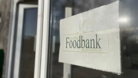 BBC Foodbank sign