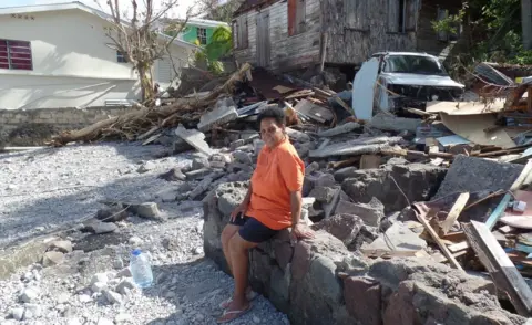 Gemma Handy Lawyer Noreen John said community spirit was thriving among Scott's Head villagers