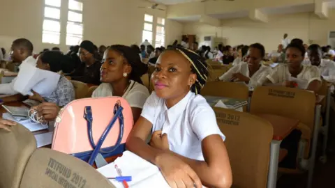 Getty Images University students in a classroom