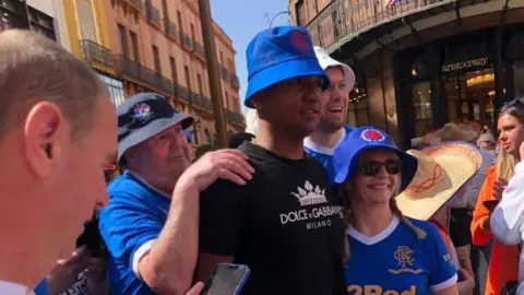 Rangers On Tour Alfredo Morelos