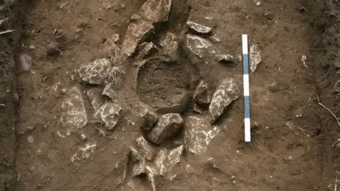 Lincolnshire County Council Site where the coins were found