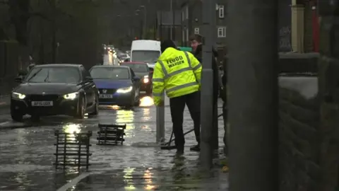 Flood wardens in Calder Valley