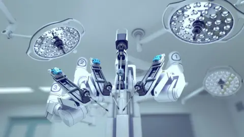 3alexd/Getty Images Robot surgery