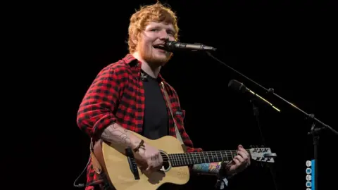 Getty Images Ed Sheeran