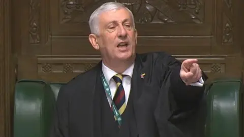 PA Media Sir Lindsay Hoyle