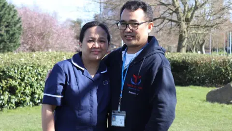 Betsi Cadwaladr University Health Board Joanne and Emerson Canlas