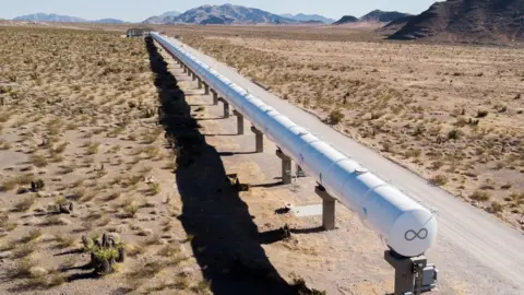 Virgin Hyperloop Virgin Hyperloop test-track in Nevada