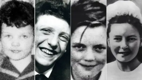 Lesley Ann Downey, Edward Evans, John Kilbride, Pauline Reade