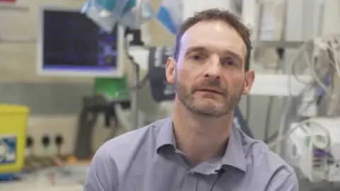 Nottinghamshire Police Adam Brooks, head of East Midlands major trauma centre based at Queen’s Medical Centre, in Nottingham