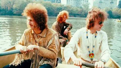 Getty Images Eric Clapton, Ginger Baker and Jack Bruce