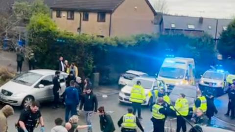 Sheffield Murder Investigation Continues After Car Hits Crowd - BBC News