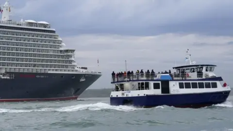 PA Media Queen Anne arrival