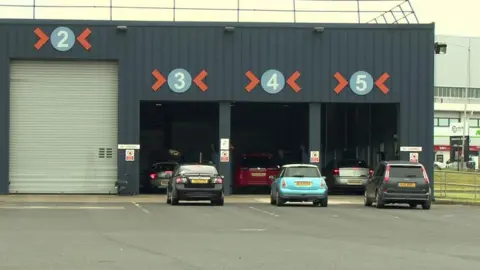 BBC Cars at MoT centre